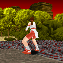 Kasumi — DOA1 arcade animation